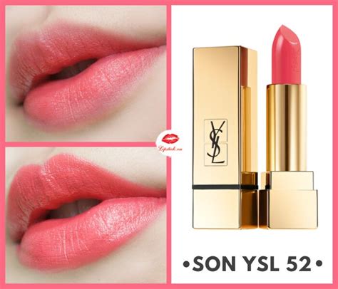 ysl 52 on lip|ysl 52 review.